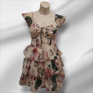 🆕 Sale 🎄 Floral Ruffle Dress